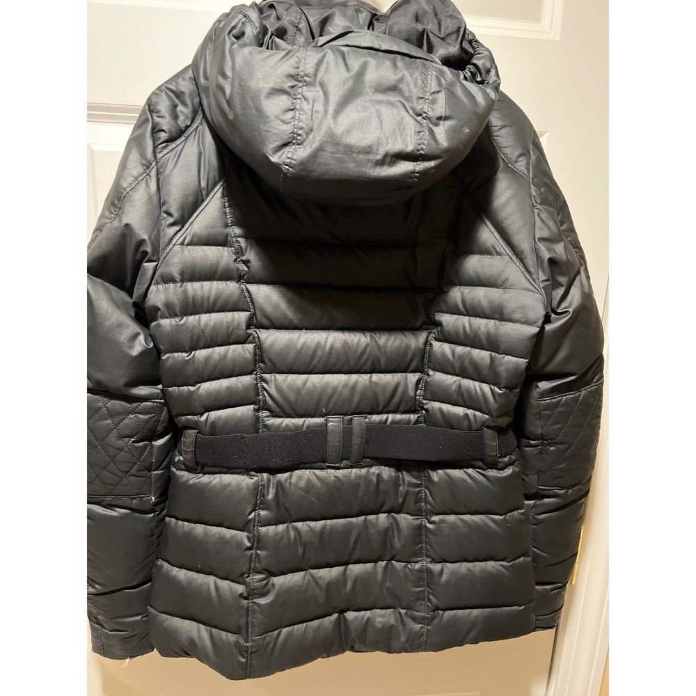 The North Face Womens 600 Down Puffer Jacket Black Quilted Hooded Small S/P - Picture 9 of 16